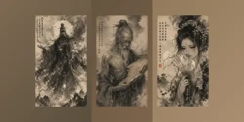 Whispers Of The Ancient Ink generated by chatgpt-image