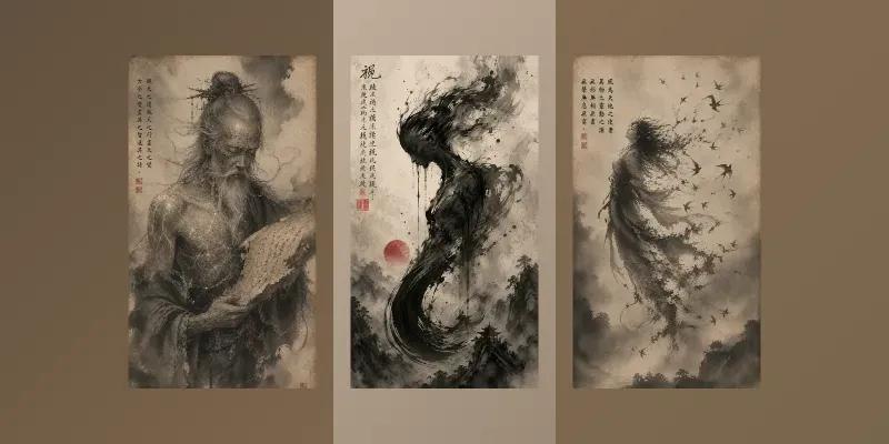 Whispers Of The Ancient Ink generated by undefined
