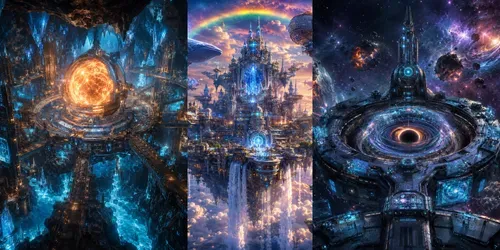 Futuristic Scifi Masterpieces generated by chatgpt-image
