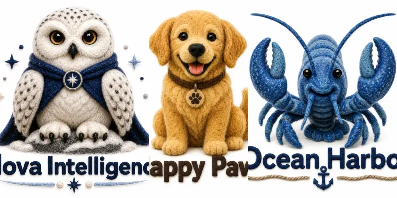 Ultrarealistic Needle Felt Animals generated by undefined