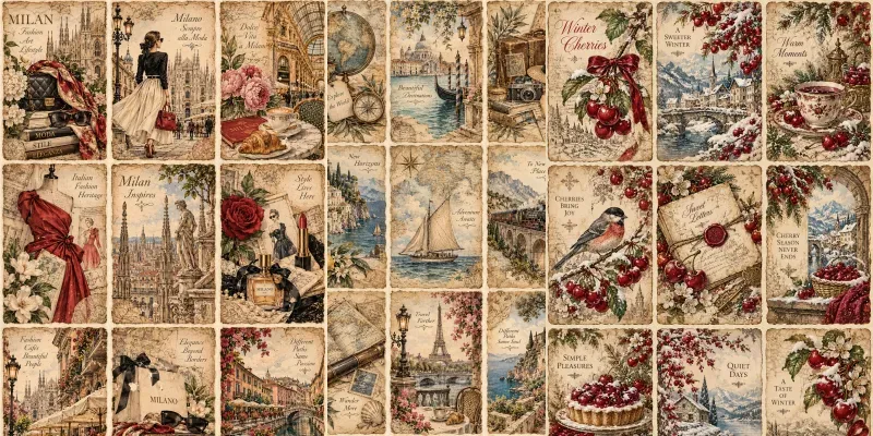 Vintage Moodboards