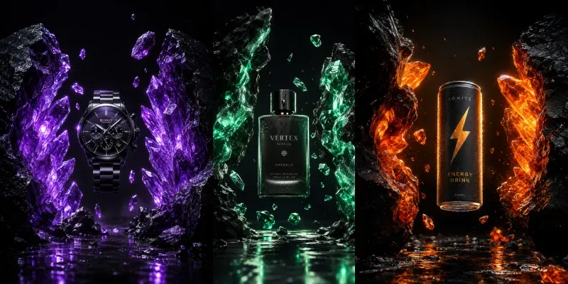 Crystal Luxury Product Advertisements generated by undefined