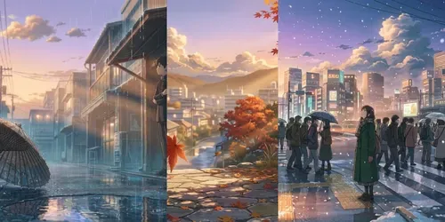 Shinkai Anime Pro Volumetric Lights generated by gemini-image