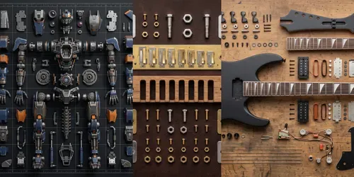 Deconstructed Knolling Photos generated by gemini-image