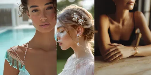 Aesthetic Women Jewelry Photography generated by midjourney
