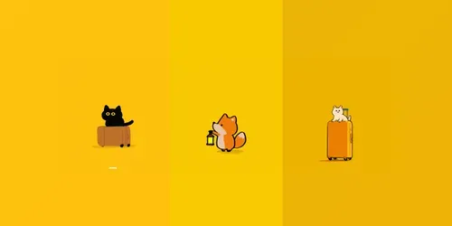 Minimal Whimsical Illustrations generated by midjourney