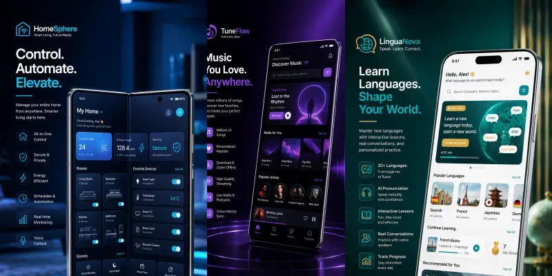 Mobile App Mockup Creators generated by undefined