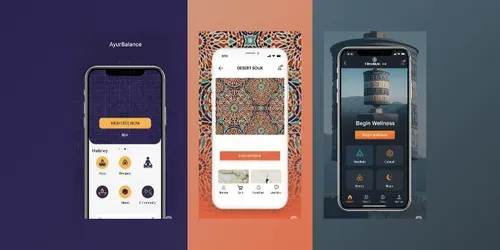 Culturallythemed App Ui Designers generated by imagen