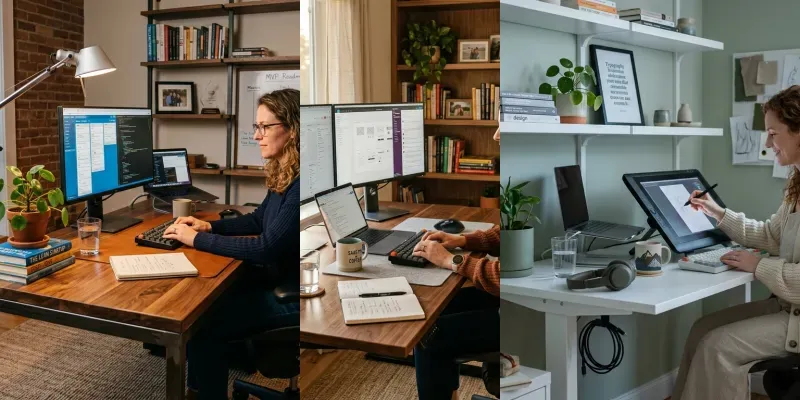 Home Office Scene Generator generated by undefined