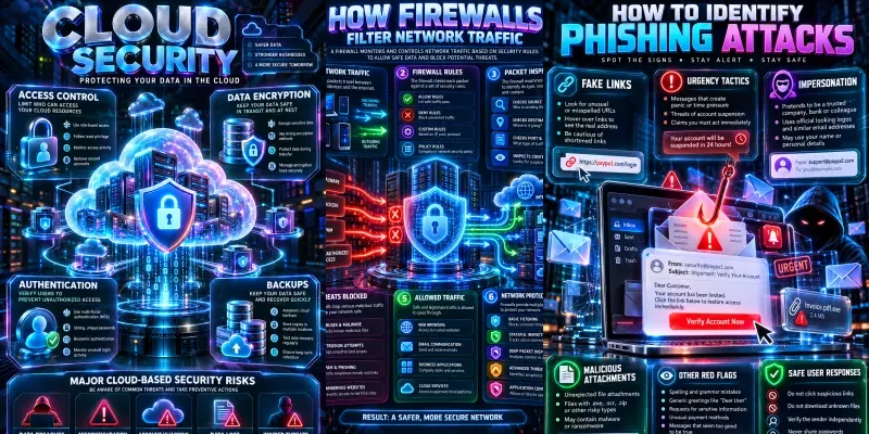Cybersecurity Infographic Blueprints