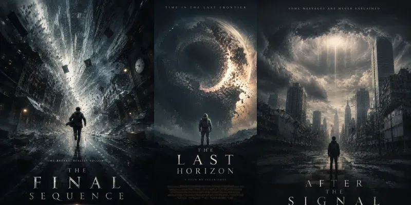 High Concept Movie Poster Designs generated by undefined