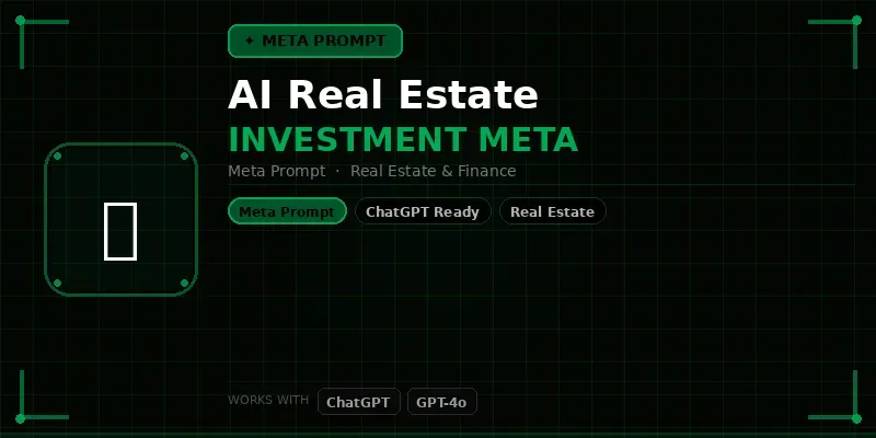 Real Estate Investment Meta Ai generated by undefined