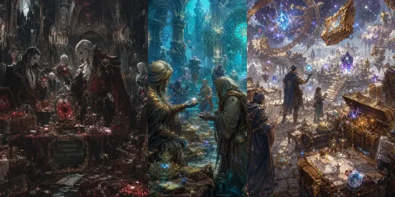 Forgotten Fantasy Relic Vaults generated by undefined