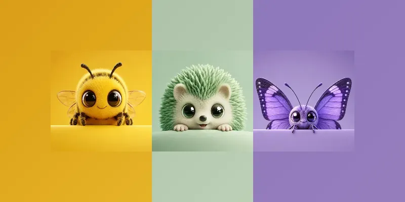 Pastel Creature Portrait Studios generated by undefined