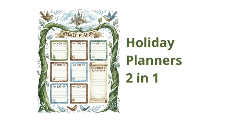 Customizable Weekly Holiday Planners Pro generated by undefined