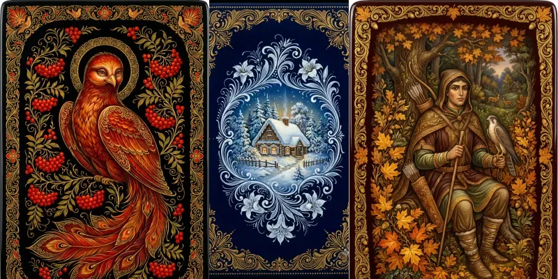 Heritage Lacquer Art Digital Assets generated by undefined