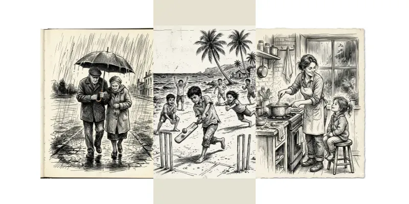 Emotional Ink Sketch Scenes Packs generated by undefined