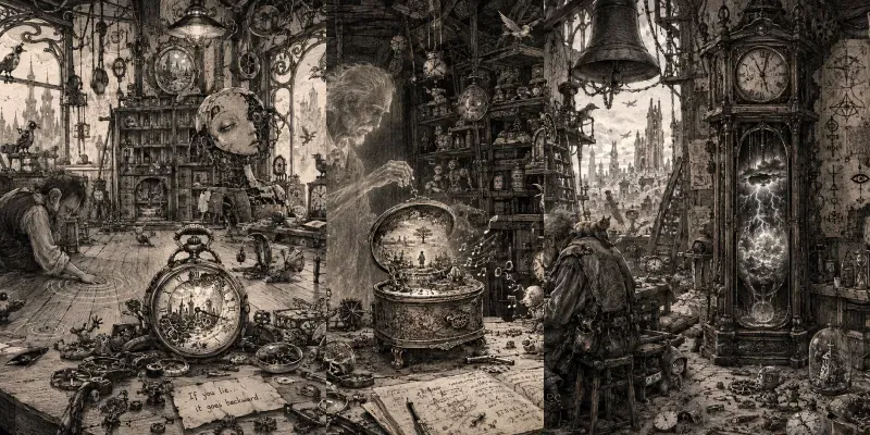 Surreal Clockmaker Workshops