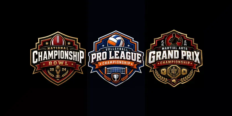 Sports Championship Logos generated by undefined