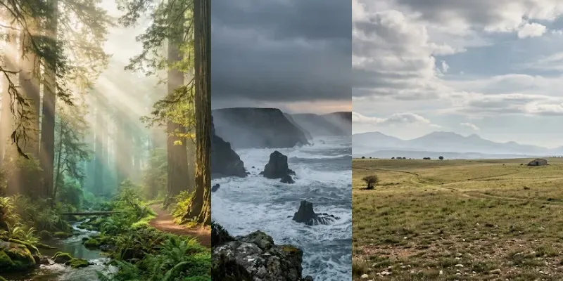 Cinematic Epic Landscape Scene Studios generated by undefined