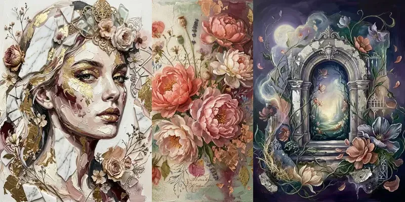 Surreal Mixed Media Fine Art