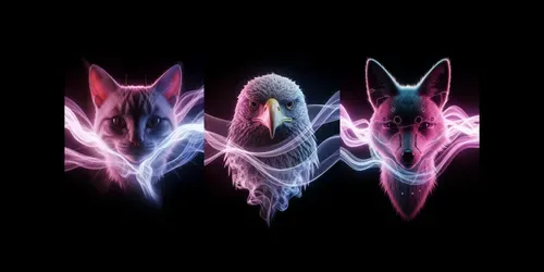 Cinematic Energy Portraits generated by imagen