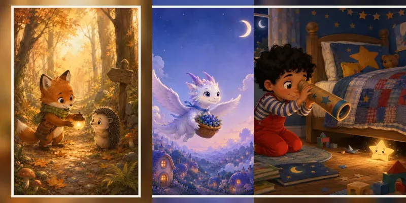 Childrens Storybook Scene Kits generated by undefined