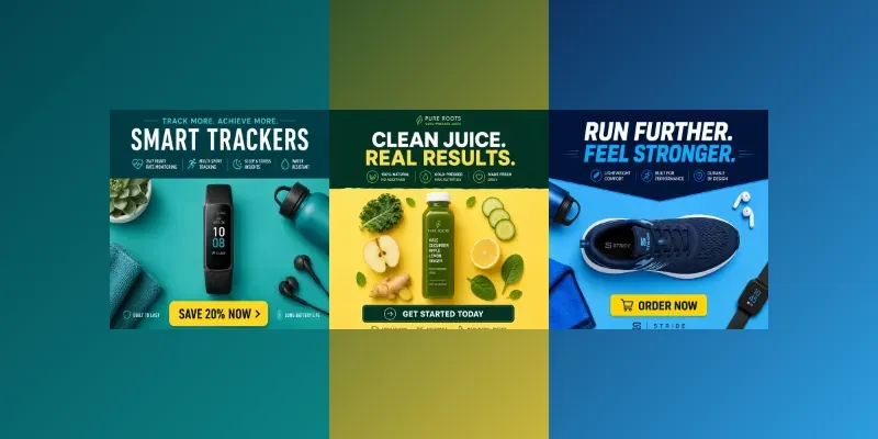 Modern Facebook Ad Post Designs generated by undefined