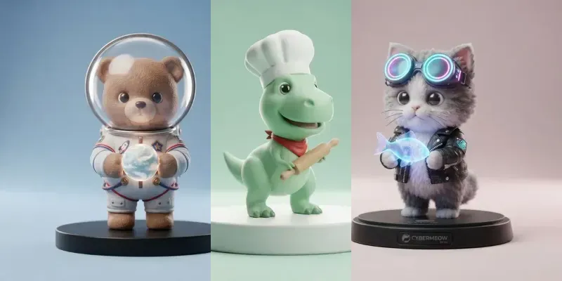 Cute 3D Vinyl Figurine Creators