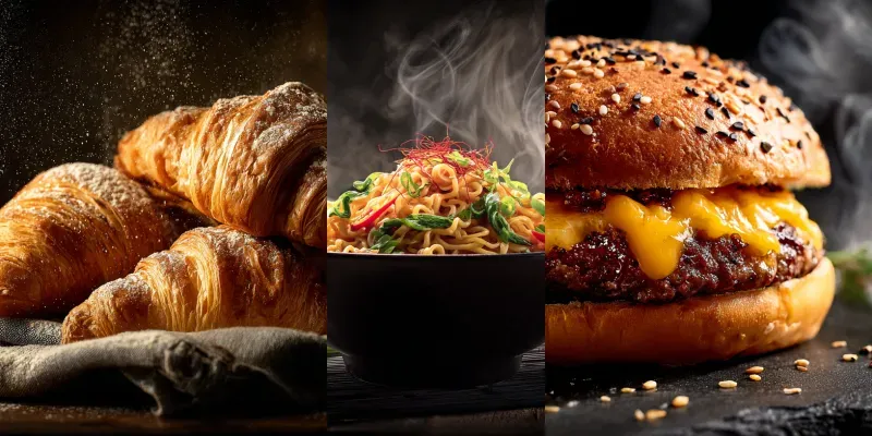 Moody Food Drink Commercial Shots generated by undefined