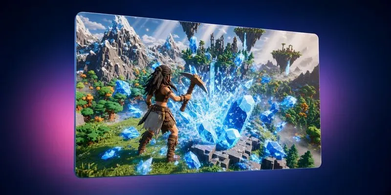 Infinite Realms Open World Voxel