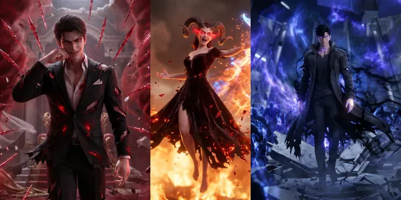Overpowered Ultimate Skill Anime Cgi generated by undefined