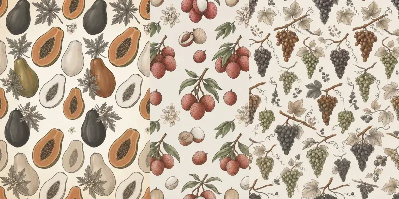 Nostalgic Storybook Seamless Patterns generated by undefined