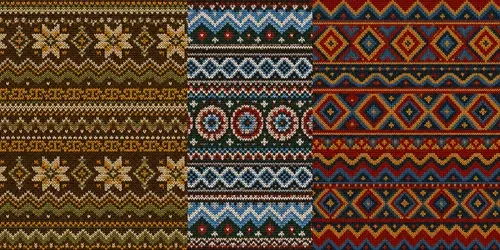 Knitted Textured Patterns generated by chatgpt-image