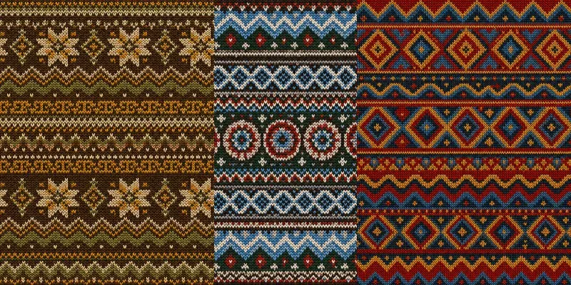 Knitted Textured Patterns generated by undefined