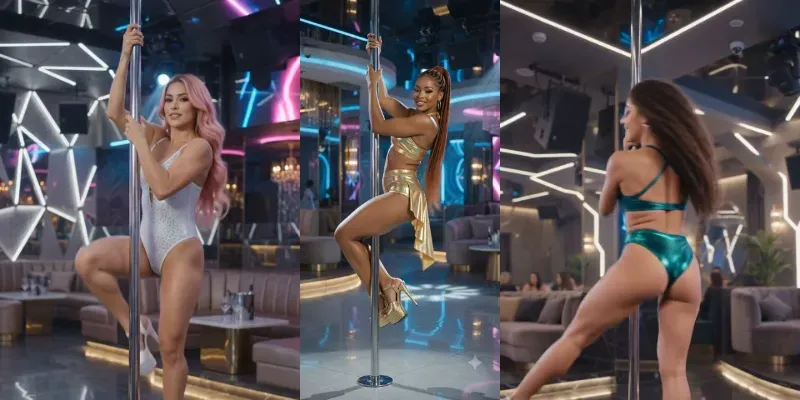 Viral Female Model Pole Dance Videos generated by undefined
