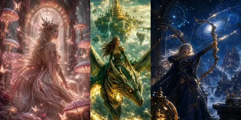 Young Adult Fantasy Book Cover Generator generated by undefined