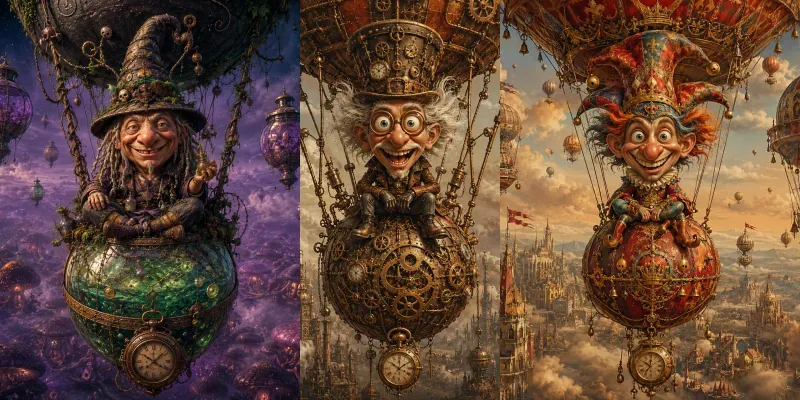 Sky Riders Art generated by undefined