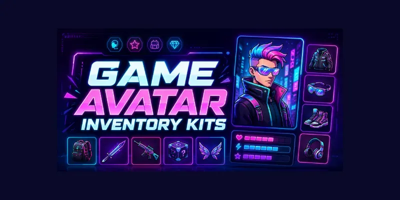 Gamer Avatar Kits generated by undefined