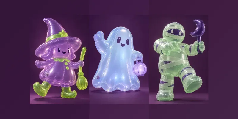 Halloween Inflatable Toy Monsters