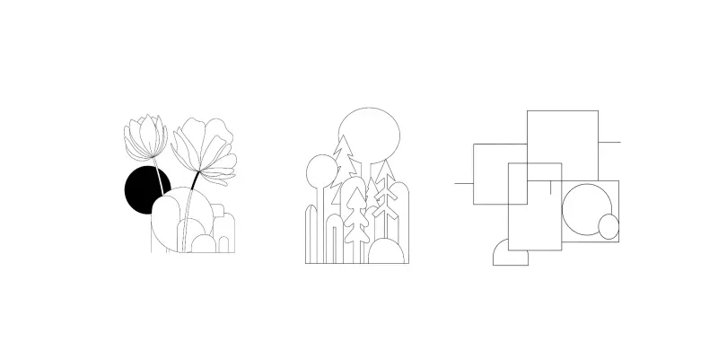 Custom Abstract Coloring Pages generated by undefined