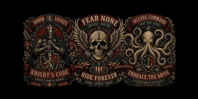 Vintage Heritage Emblems generated by undefined
