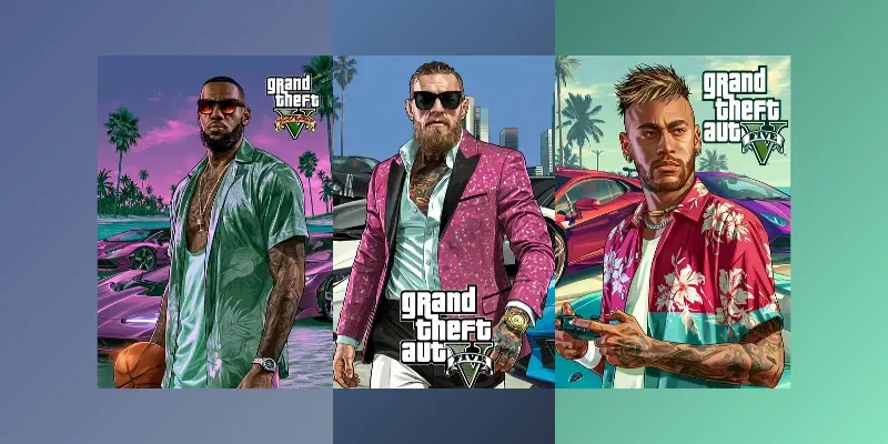 Sports Star Gta V Character Art generated by undefined