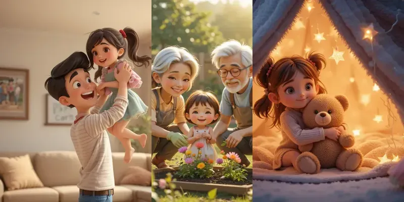Cozy Cartoon Moments