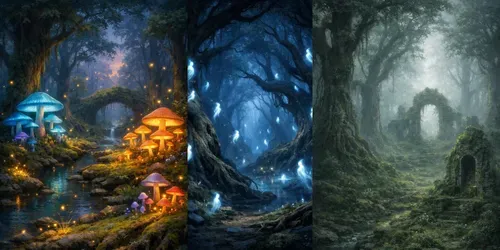 Magical Forest Illustration Generator generated by chatgpt-image