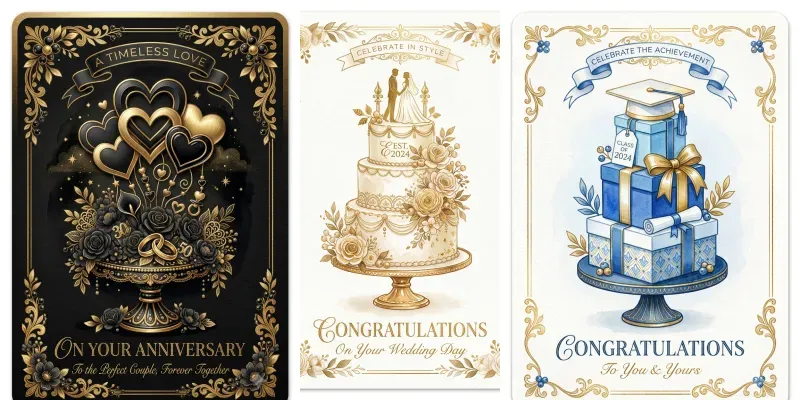 Premium Greeting Card Design Generator generated by undefined