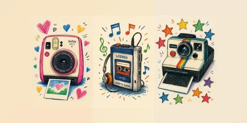 Handdrawn Retro Product Sketch Art generated by undefined