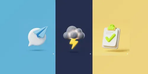 Premium 3D Claymorphism App Icons generated by gemini-image