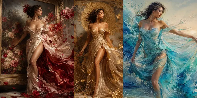 Paintings That Came Alive generated by undefined
