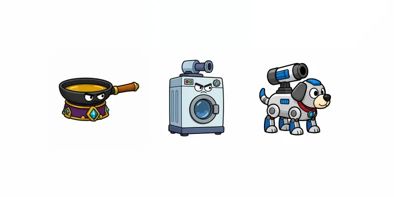 Retro Tower Defense Turret Generator generated by undefined